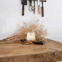 Load image into Gallery viewer, A'sh Candles - CHAI LATTE - Glass Candle
