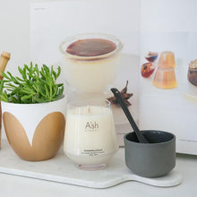 Load image into Gallery viewer, A&#39;sh Candles - CARAMELICIOUS - Luxury Soy Glass Candle
